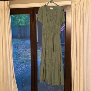 Anthropologie Somerset Maxi Dress: Linen Edition